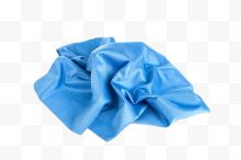 丝滑蓝色洗车毛巾