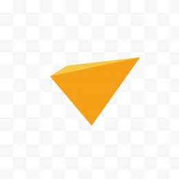 黄色三角形