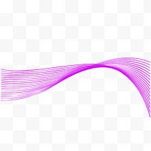 紫色曲线效果图