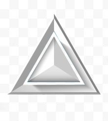 银色三角形