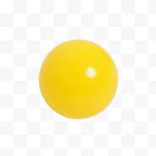 黄色圆形小球