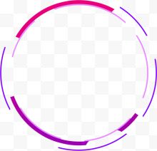 数码紫色圈