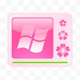 可爱的日本樱花形象系统主题透明图标 GIF图标 图标