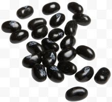 一堆黑豆