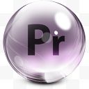 PR水晶软件桌面网页图标