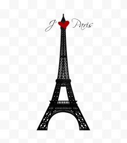巴黎地标建筑埃菲尔铁塔...