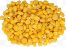 一堆新鲜玉米