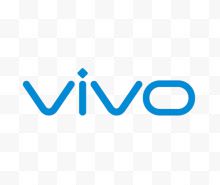 vivo蓝色线条logo