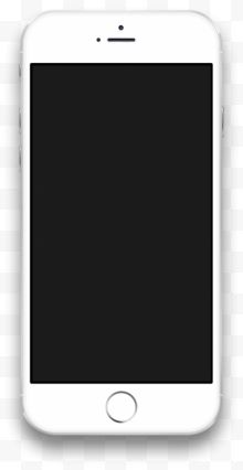 苹果6手机黑屏手机模型...