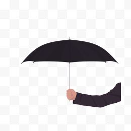 撑雨伞的人