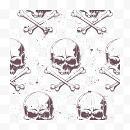 海盗标志装饰背景矢量
