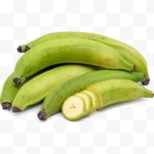 一堆绿色香蕉