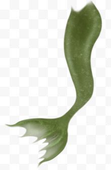 绿色美人鱼尾巴