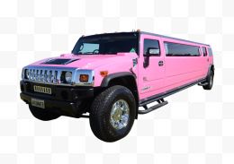 粉红色悍马汽车