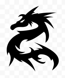 Black Tattoo Dragon s