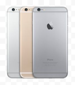 iphone6 plus银色土豪金灰色三色手机背面