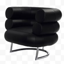 黑色皮质创意椅子