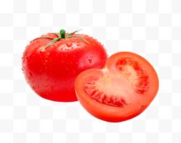 一个西红柿与半个西红柿...