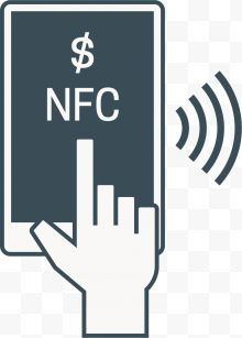 手机移动支付矢量NFC...