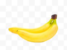 两根黄色香蕉