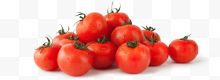 新鲜西红柿番茄带水珠的番茄