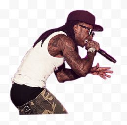 Lil Wayne大声唱歌