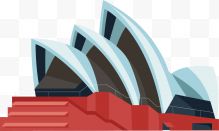 悉尼歌剧院矢量图下载...