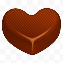 手绘爱心巧克力立体