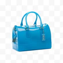 蓝色手提包