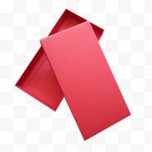 长方形红色喜庆盒子