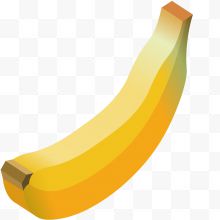 矢量立体香蕉水果