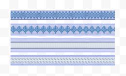唯美的花纹制作用装饰条7...