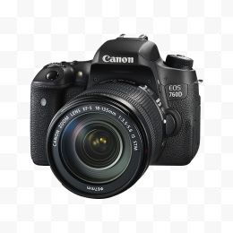 佳能黑色数码相机（Canon）EOS760D您好请用餐采集到相机png