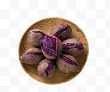 一盘紫薯