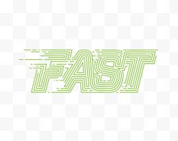 fast艺术字设计