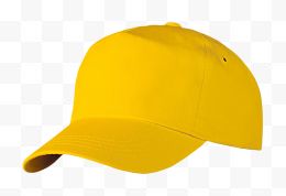黄色鸭舌帽