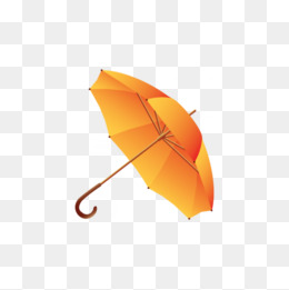 雨伞 生活 下雨 橙色...