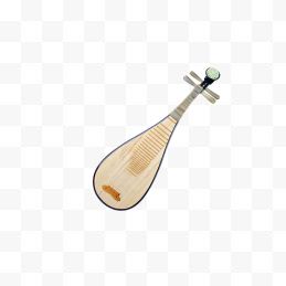 中国风系列手绘琵琶乐器