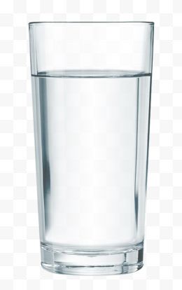 一杯水与玻璃杯
