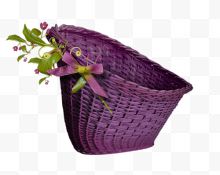 漂亮的紫色篮子图