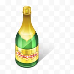 champagne香槟矢量图片