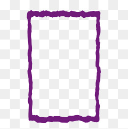 矢量紫色简易边框底板