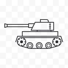 军用坦克图案