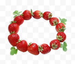 圆形草莓