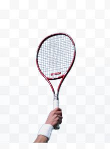 红色的网球拍