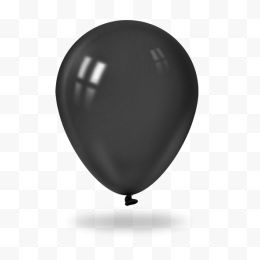 黑色气球