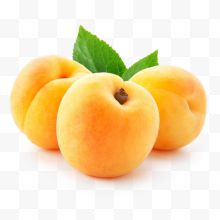 高清摄影新鲜的水果黄桃