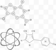 生物化学主题矢量