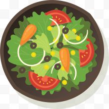 秋季健康蔬菜沙拉
