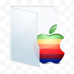 白色苹果文件夹